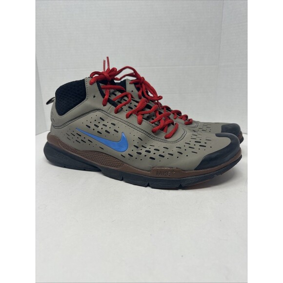 Nike + 2006 Zoom Air Hiking Mid Boot Chukka Gray Brown 314856 241 Men’s Size 13 main image 13